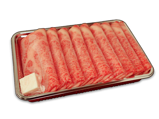 【自宅用】650gロース 黒毛和牛すきやき/しゃぶしゃぶ用