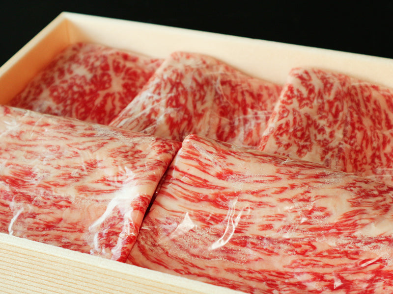 【進物用】500g黒毛和牛モモすき焼き・ギフト